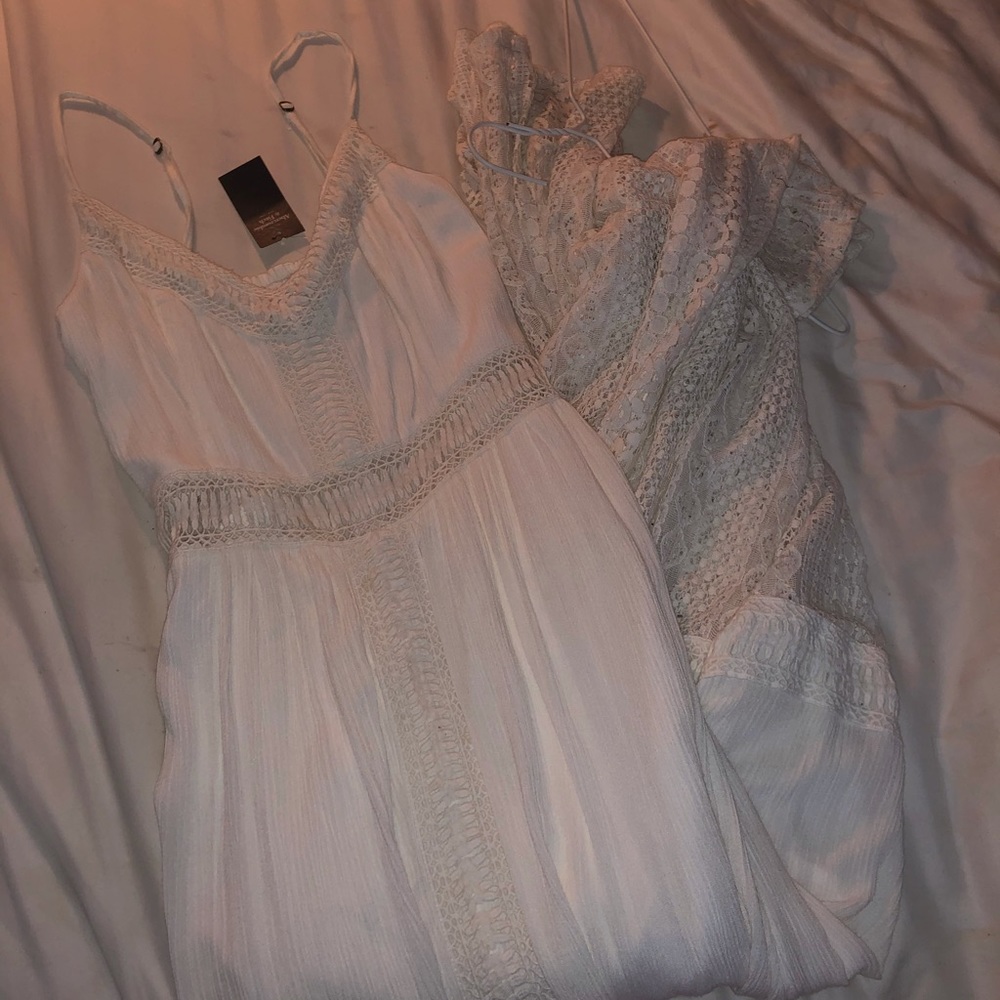 Long, Lacey beach dress